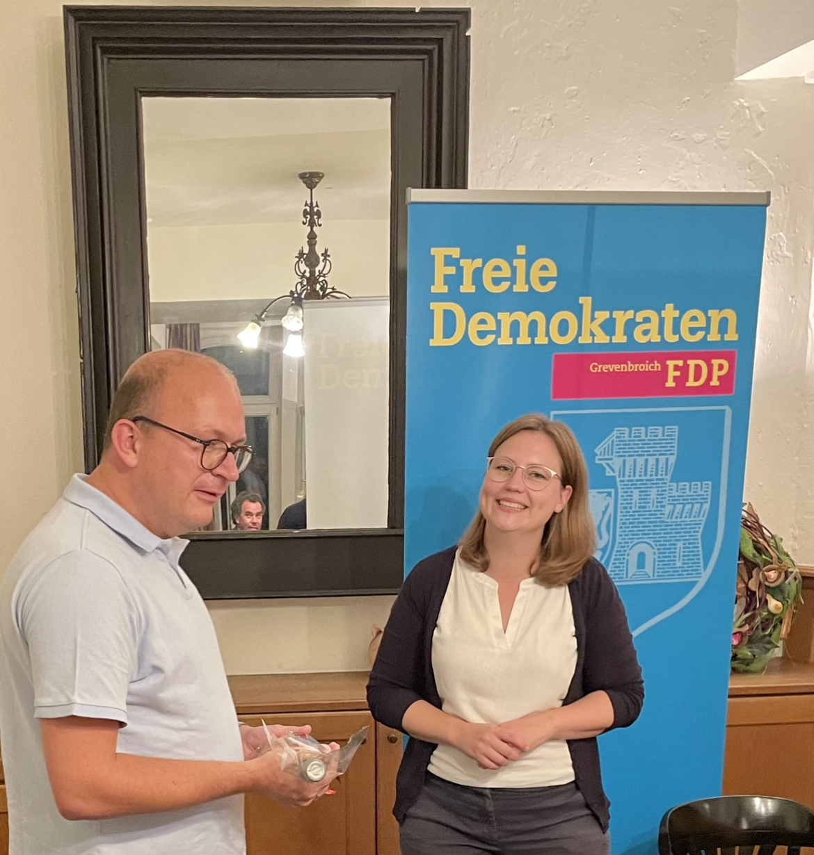 Katharina Willkomm MdB im Haus Portz